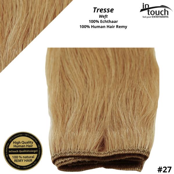 Tressen-Extensions 55cm Farbe 27